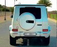 White Mercedes Benz AMG G63 2021 for rent in Abu Dhabi 4